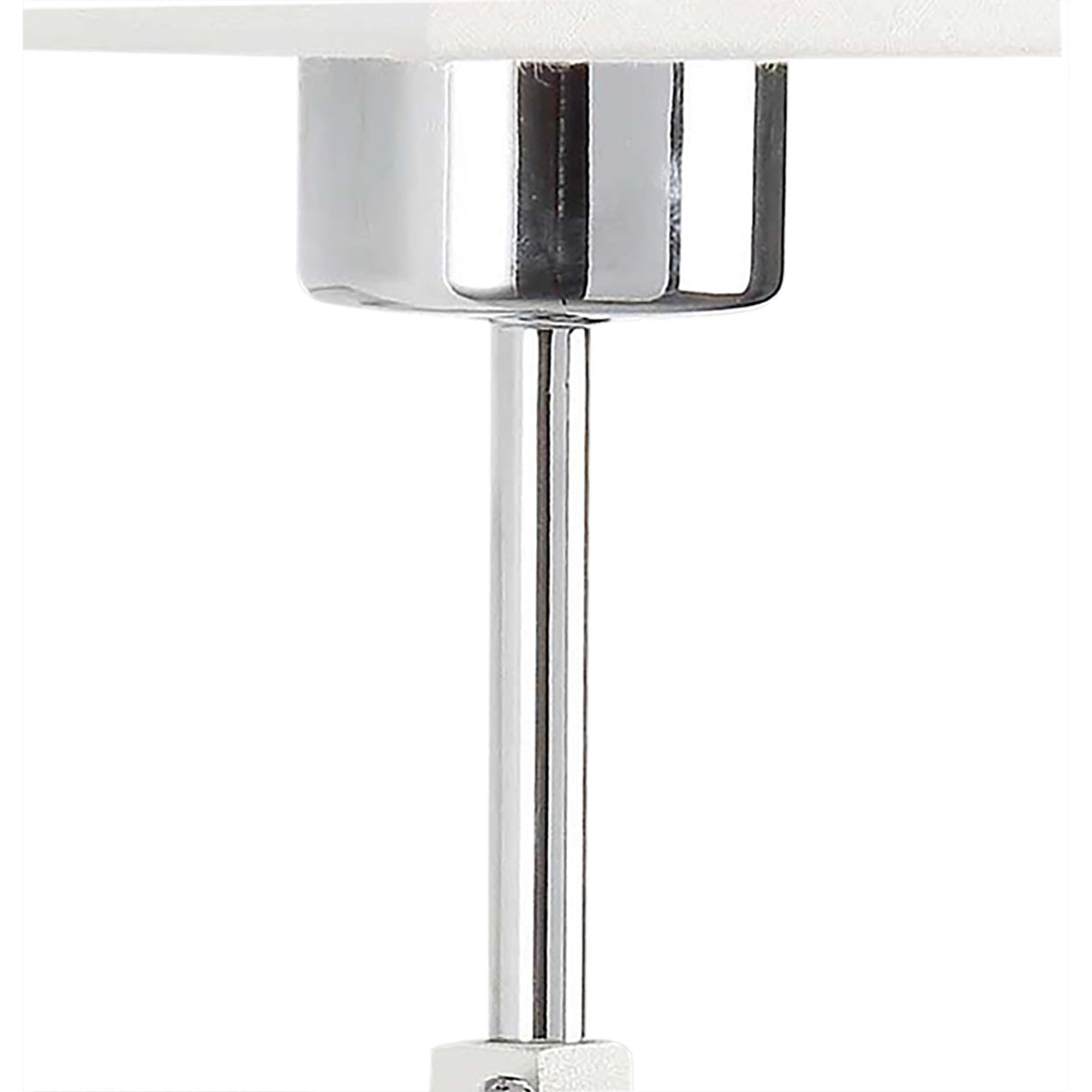 Habana Black Square Shade Table Lamp - Adjustable Height and Dual Functionality