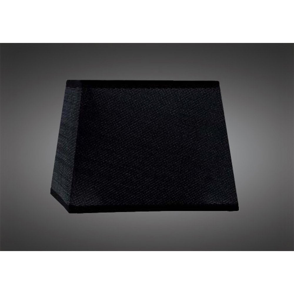 Habana Black Square Lamp Shade 240/240 x 165mm for Table Lamps