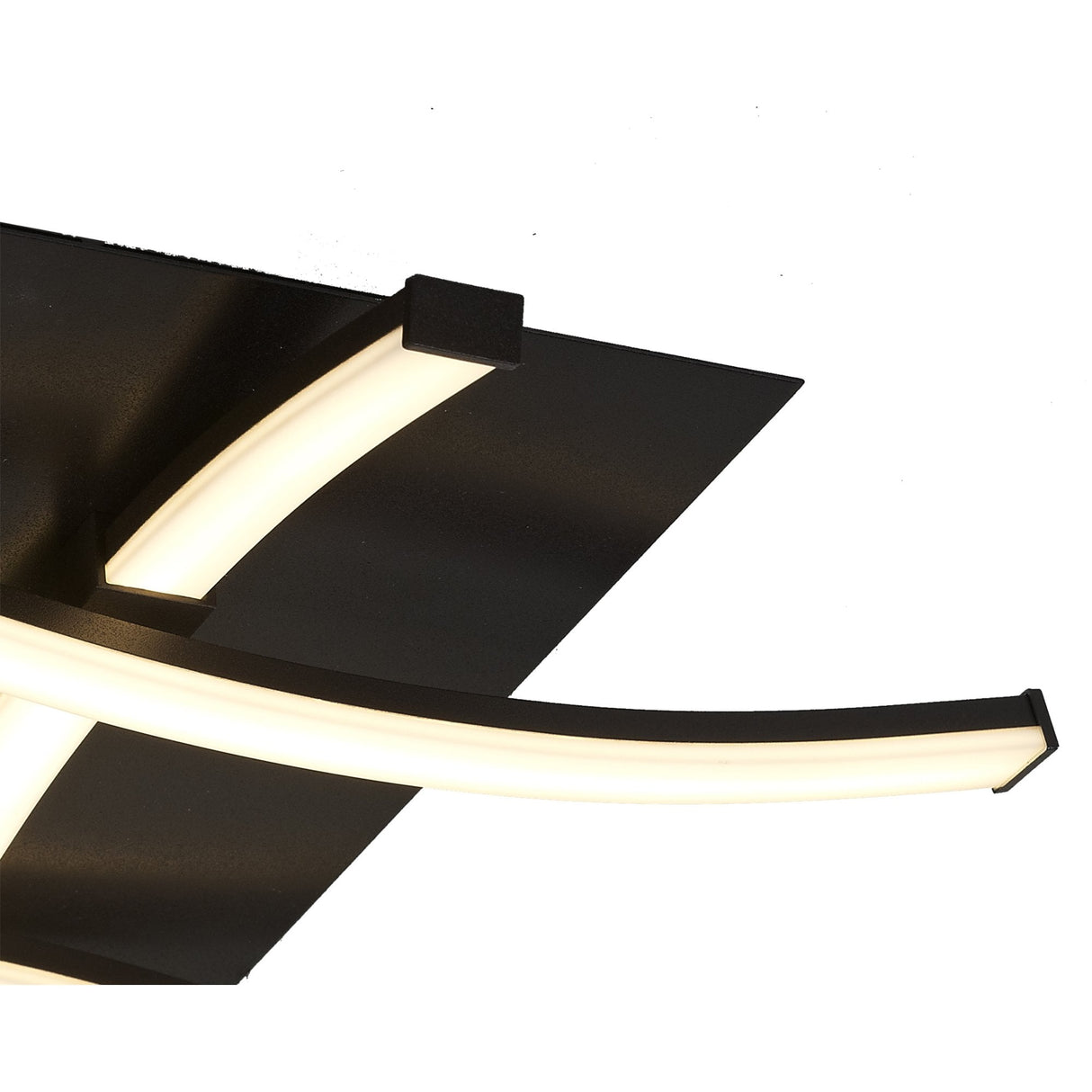 Nur Brown Oxide Flush LED Ceiling Light, 2800K Warm White, Frosted Acrylic with Brown Finish, 3-Year Warranty