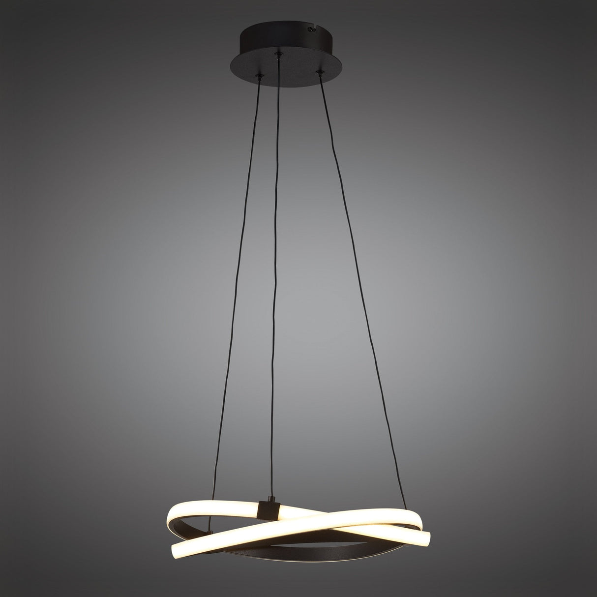 Infinity Pendant Light - 30W LED, Warm White, Brown Oxide Finish, 3-Year Warranty