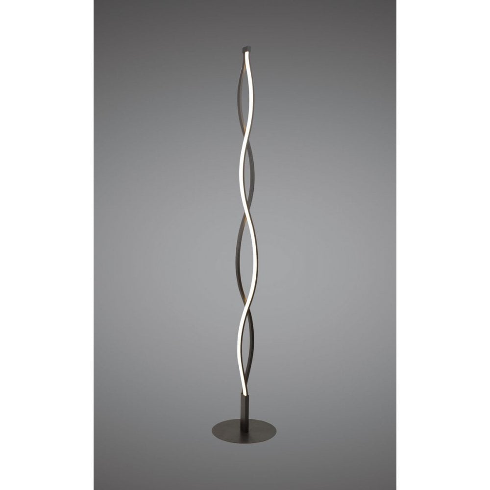 Sáhara Brown Oxide LED Floor Lamp by Hugo Tejada - 21W 2800K Dimmable Illumination