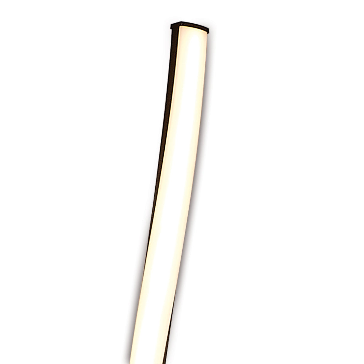 Nur XL Brown Oxide LED Floor Lamp, 20W 2800K, 1800lm, Dimmable, Frosted Acrylic Finish, 3-Year Warranty