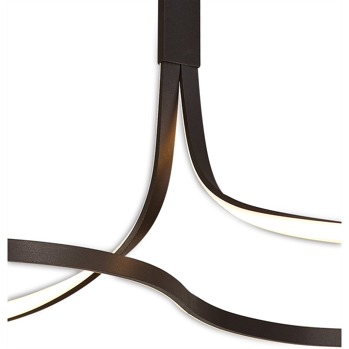 Nur XL LED Ceiling Light 50W, 2800K Warm White, Dimmable Brown Oxide & Frosted Acrylic Design, 3-Year Warranty