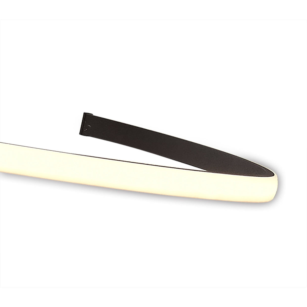 Nur XL Semi Ceiling Light 80W LED 2800K, 6200lm, Dimmable Brown Oxide with Frosted Acrylic, 3-Year Warranty