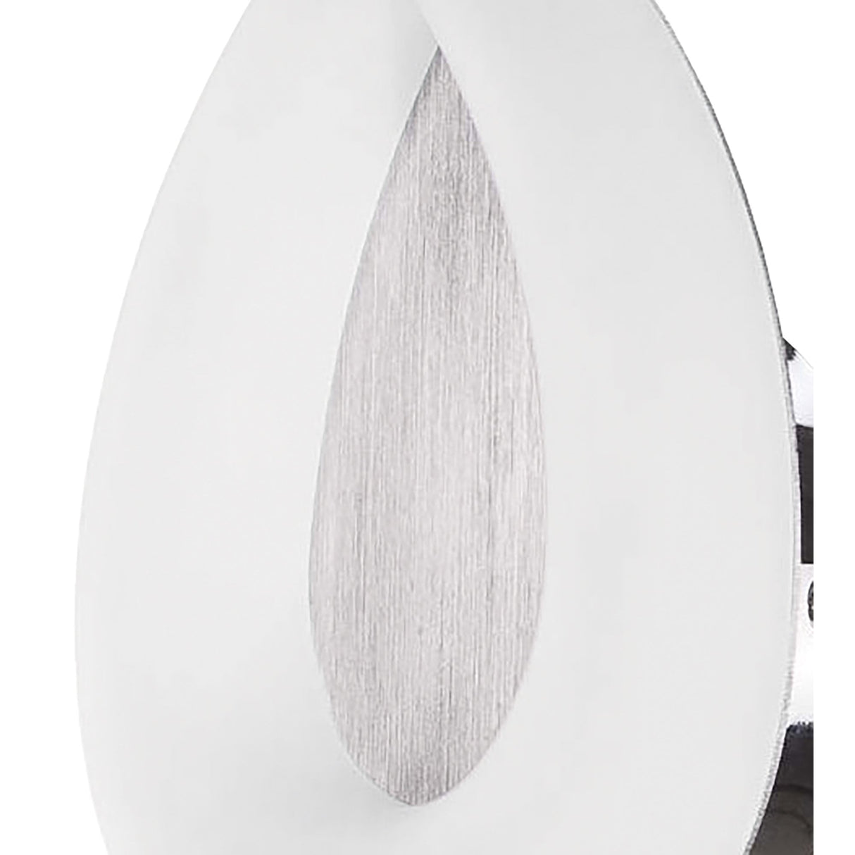 Juno LED Wall Lamp - 5W, 3000K Warm White, Satin Aluminium & Chrome Finish, 3-Year Warranty