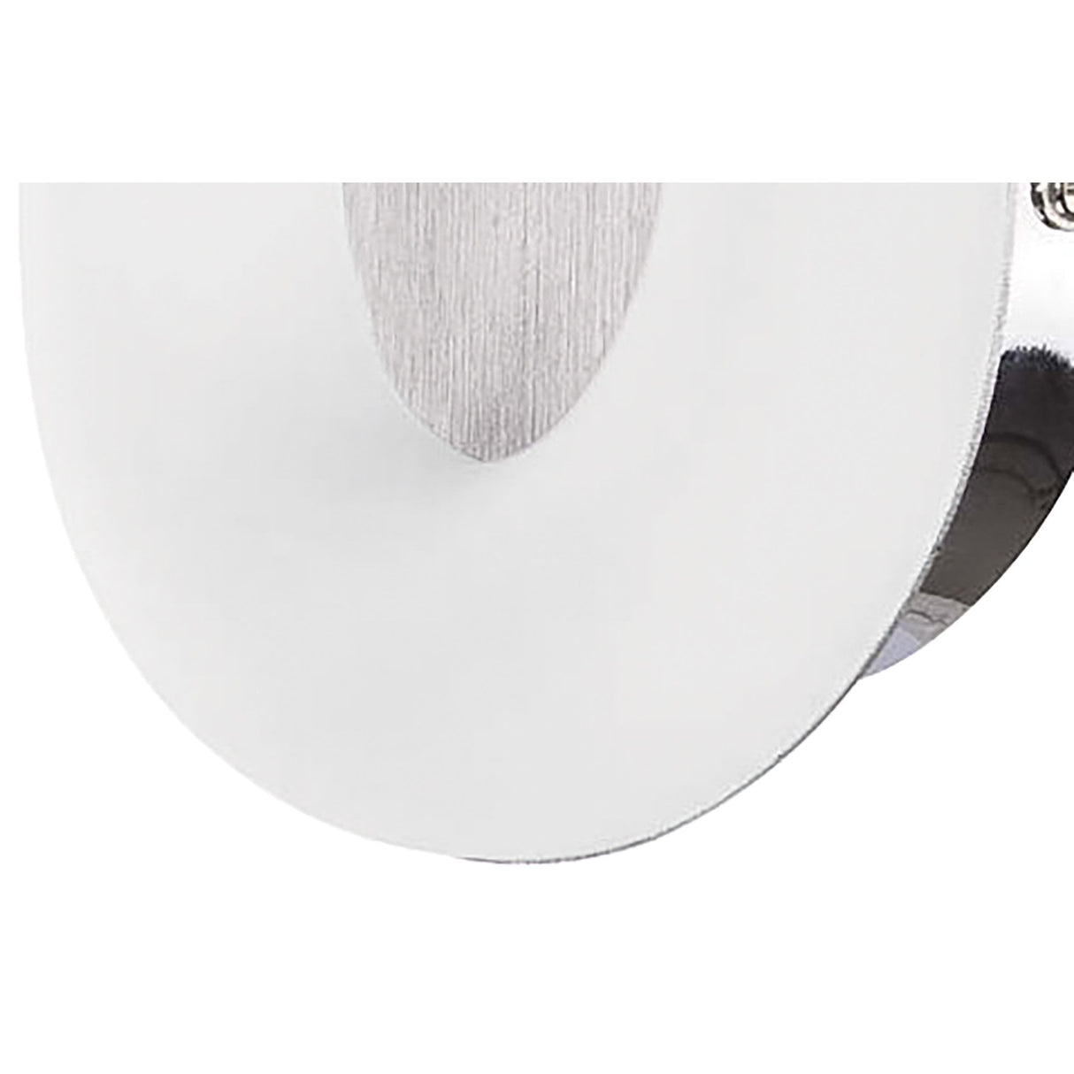 Juno LED Wall Lamp - 5W, 3000K Warm White, Satin Aluminium & Chrome Finish, 3-Year Warranty