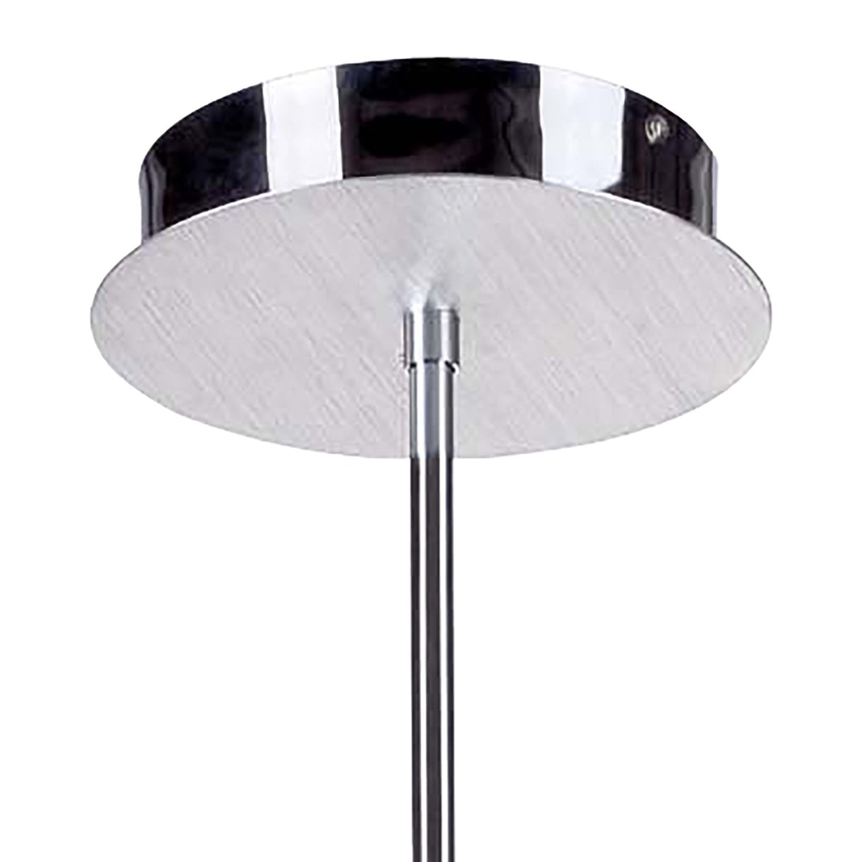 Juno Telescopic Semi Flush 3-Light LED Fixture, Satin Aluminium & Chrome, Warm White, 3-Year Warranty