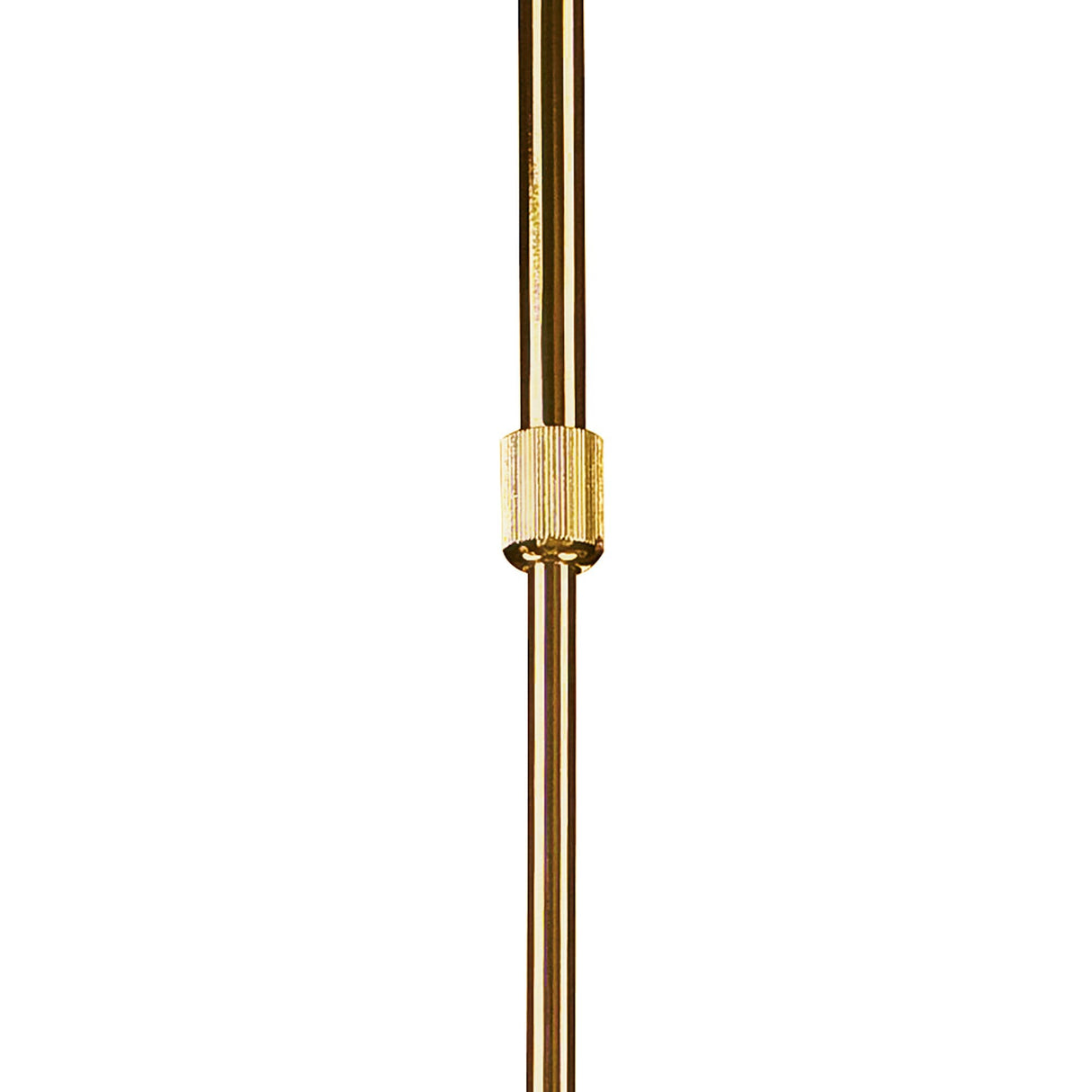 Juno Satin Gold LED Semi Flush Convertible Light with Frosted Teardrop Diffusers, 3-Light 15W 3000K, 1350lm, 3-Year Warranty