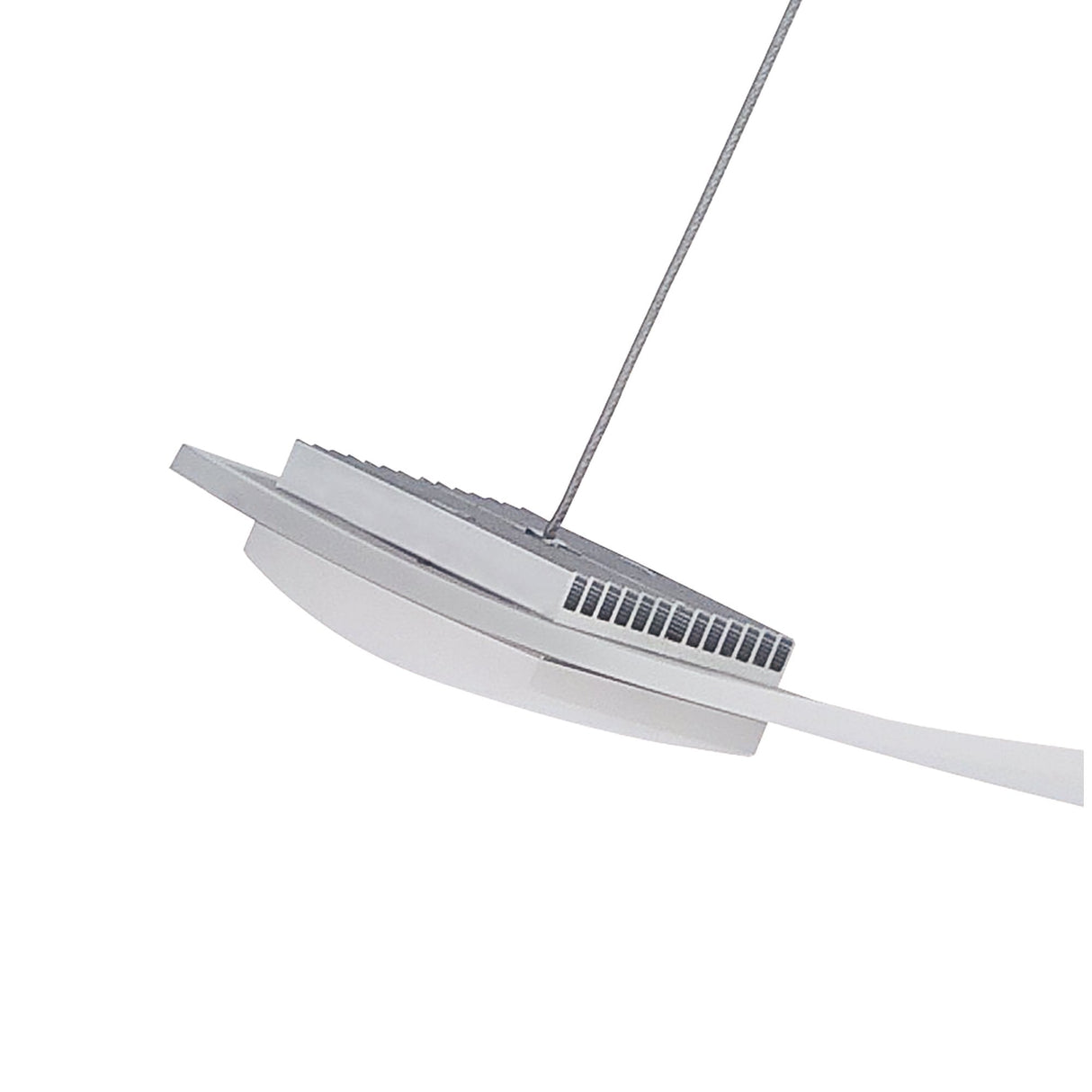 Thea Pendant Light: 3 Light LED, Satin Aluminium & Frosted Acrylic, 3000K Warm White, 1890 Lumens, 3-Year Warranty