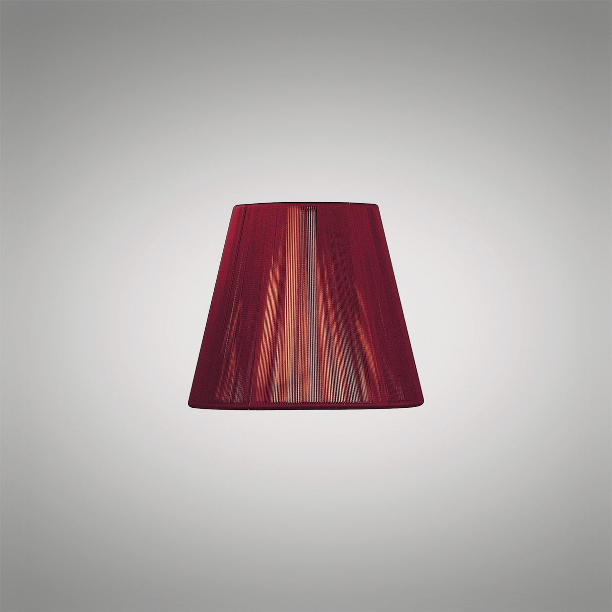 Red Wine Silk String Clip-On Shade 80/130mm x 110mm