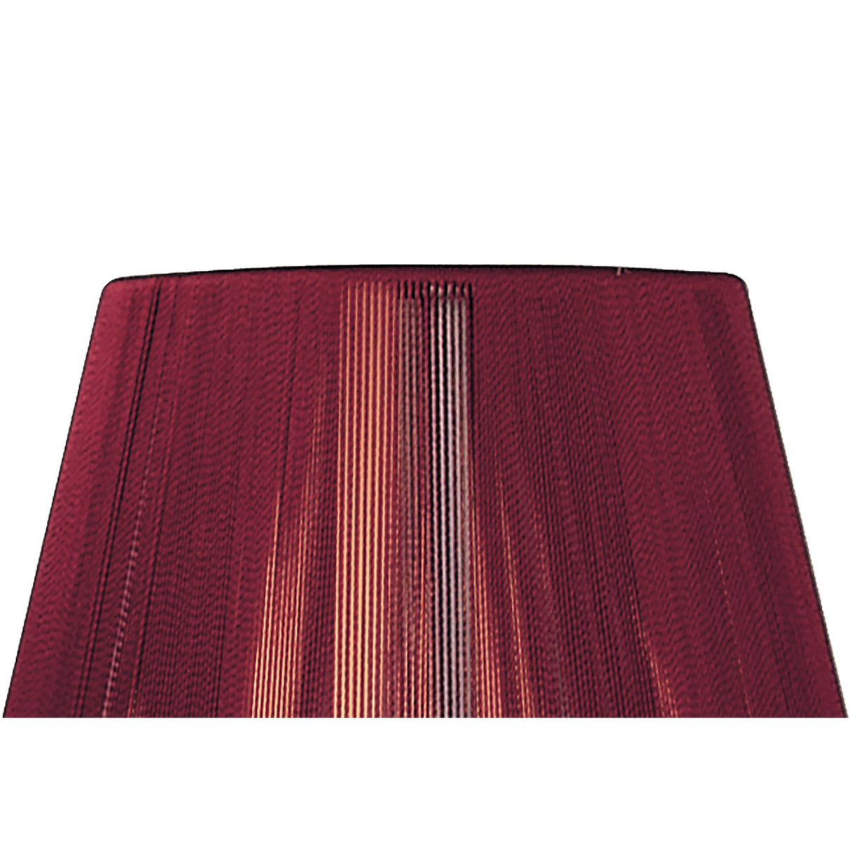 Red Wine Silk String Clip-On Shade 80/130mm x 110mm
