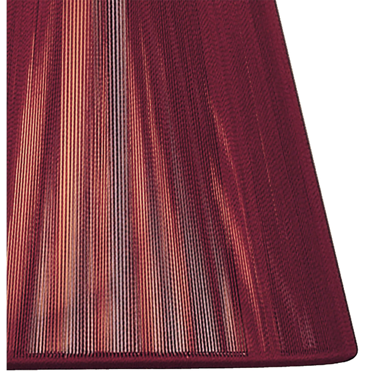 Red Wine Silk String Clip-On Shade 80/130mm x 110mm