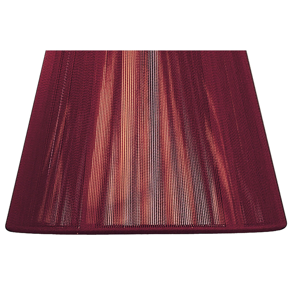 Red Wine Silk String Clip-On Shade 80/130mm x 110mm