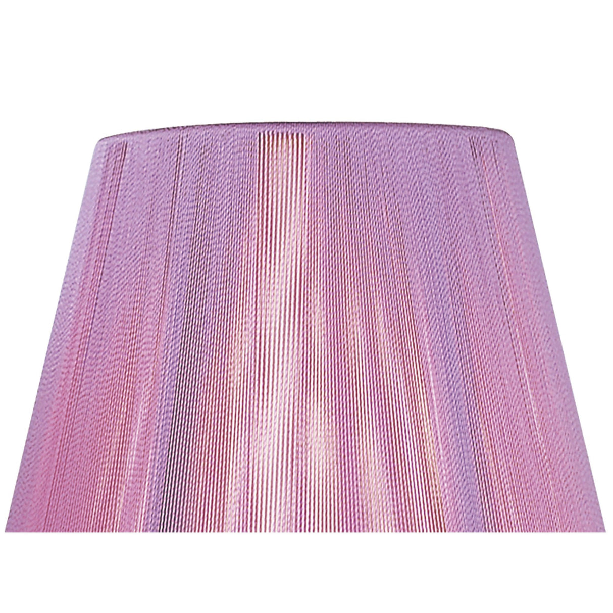 Lavender Blush Clip-On Silk Shade 80/130mm x 110mm