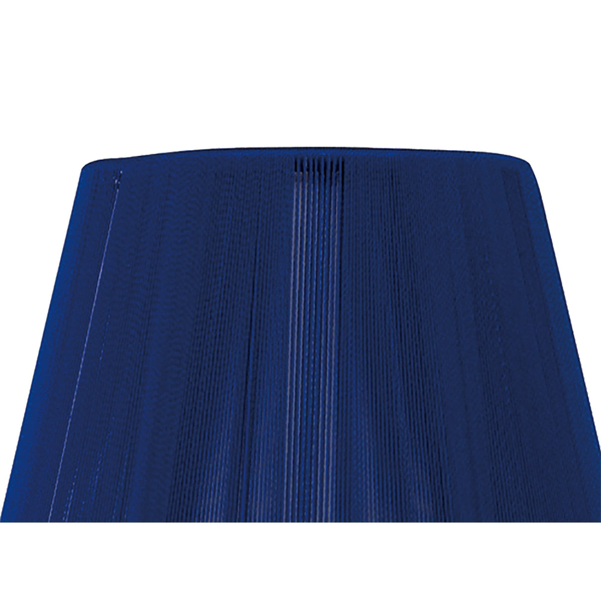 Midnight Blue Silk String Clip-On Shade 80/130mm x 110mm