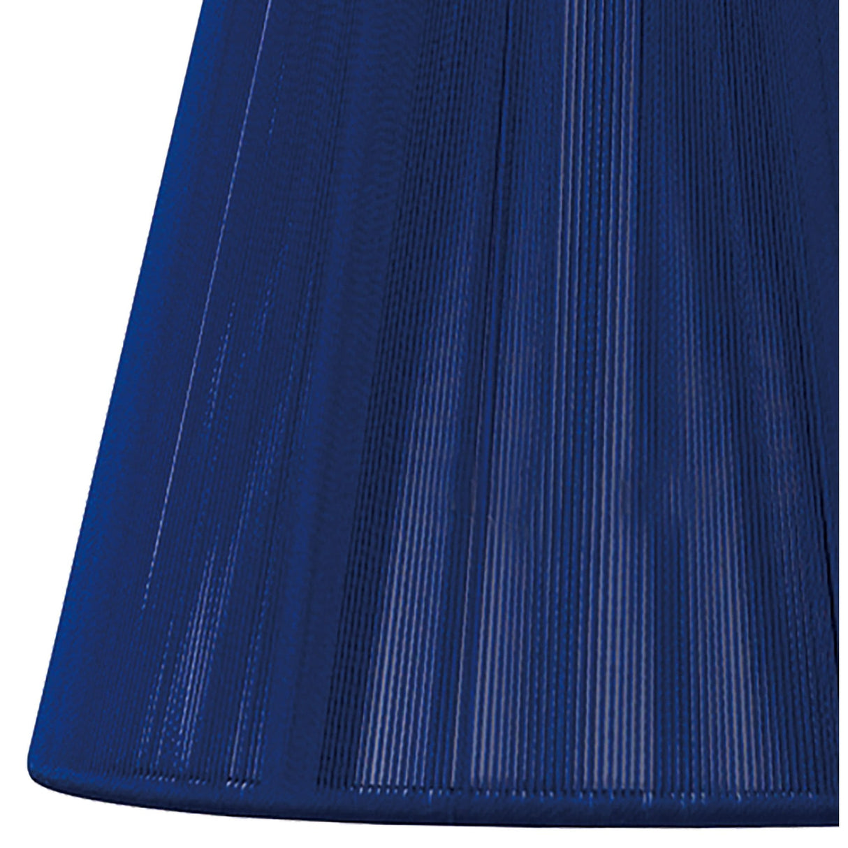 Midnight Blue Silk String Clip-On Shade 80/130mm x 110mm