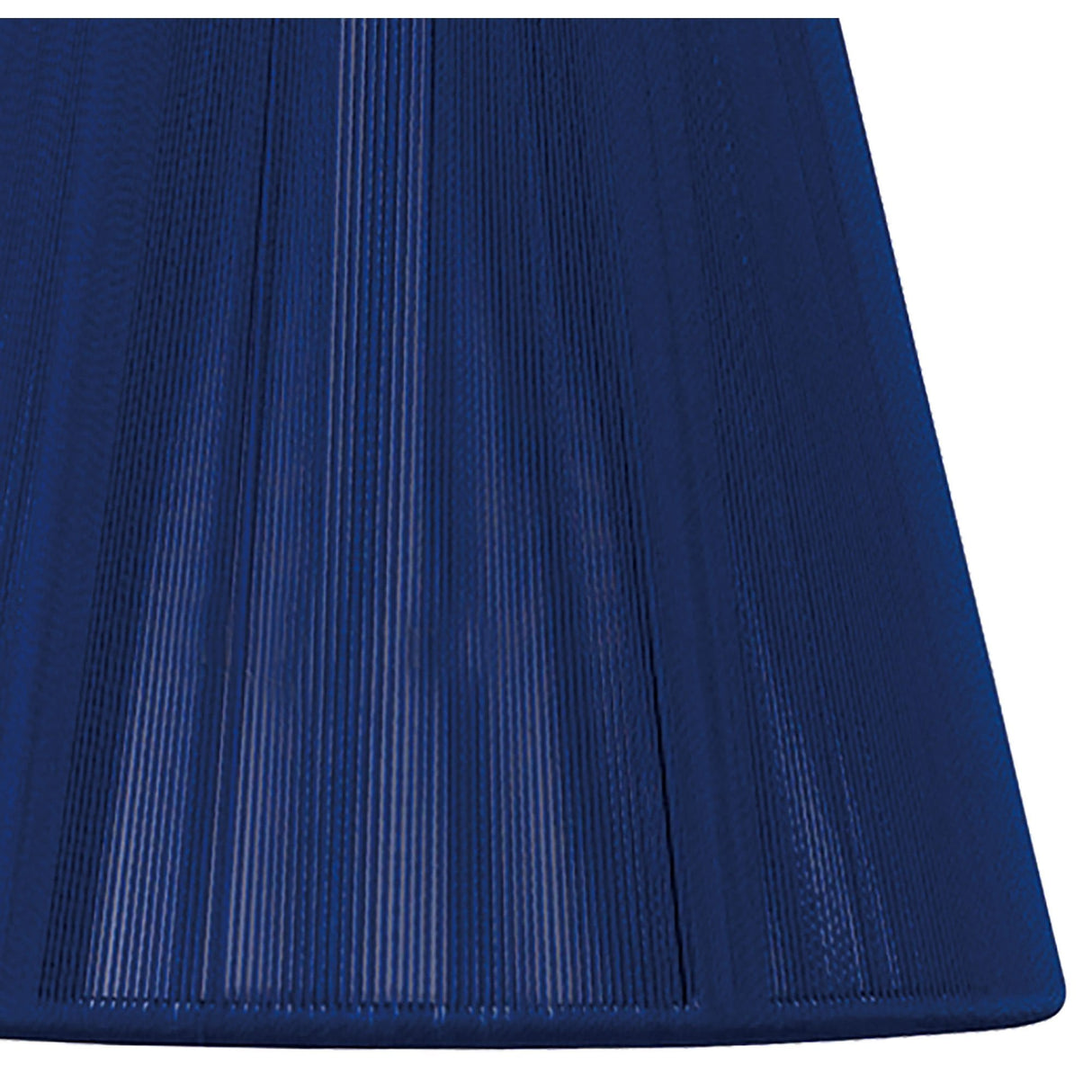 Midnight Blue Silk String Clip-On Shade 80/130mm x 110mm