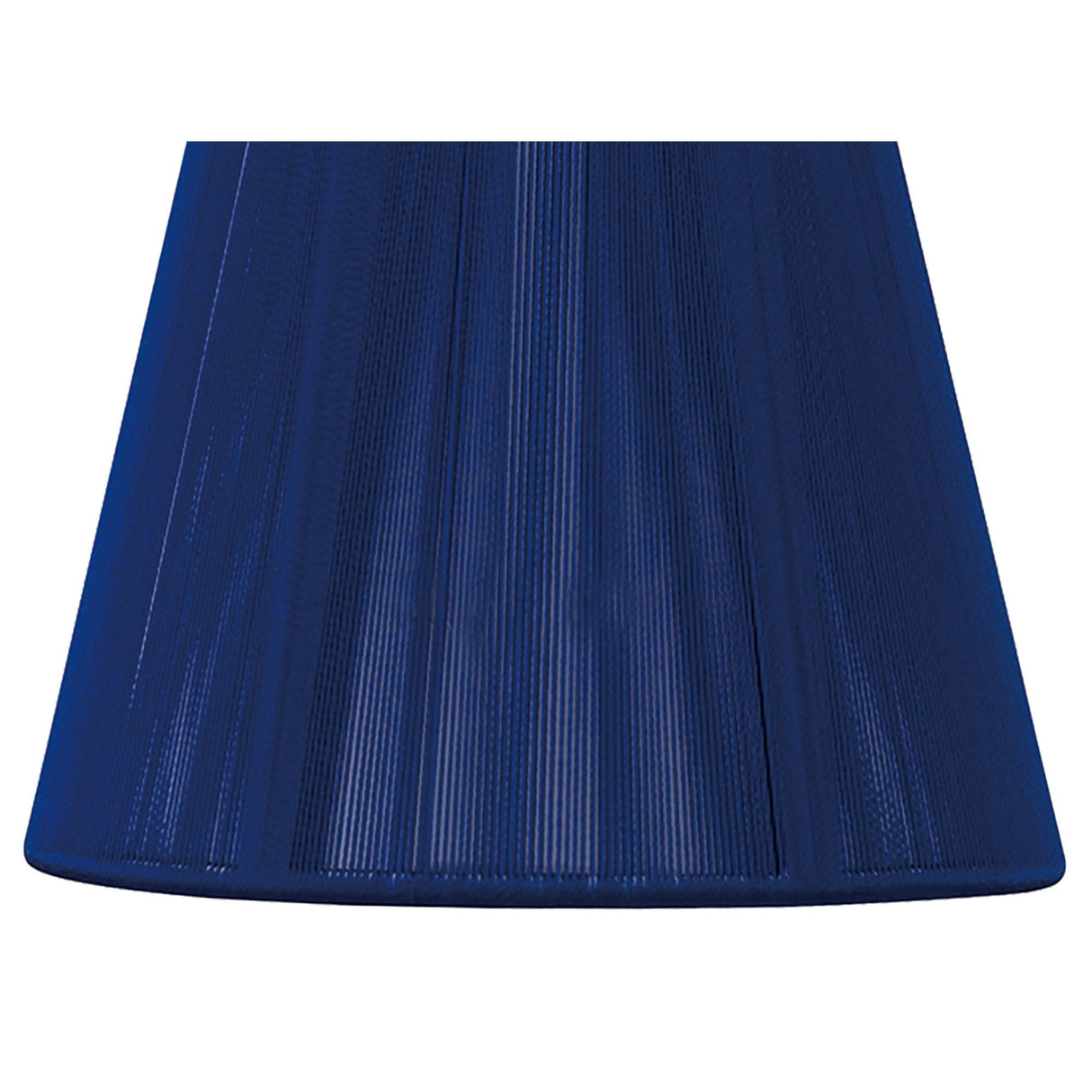 Midnight Blue Silk String Clip-On Shade 80/130mm x 110mm