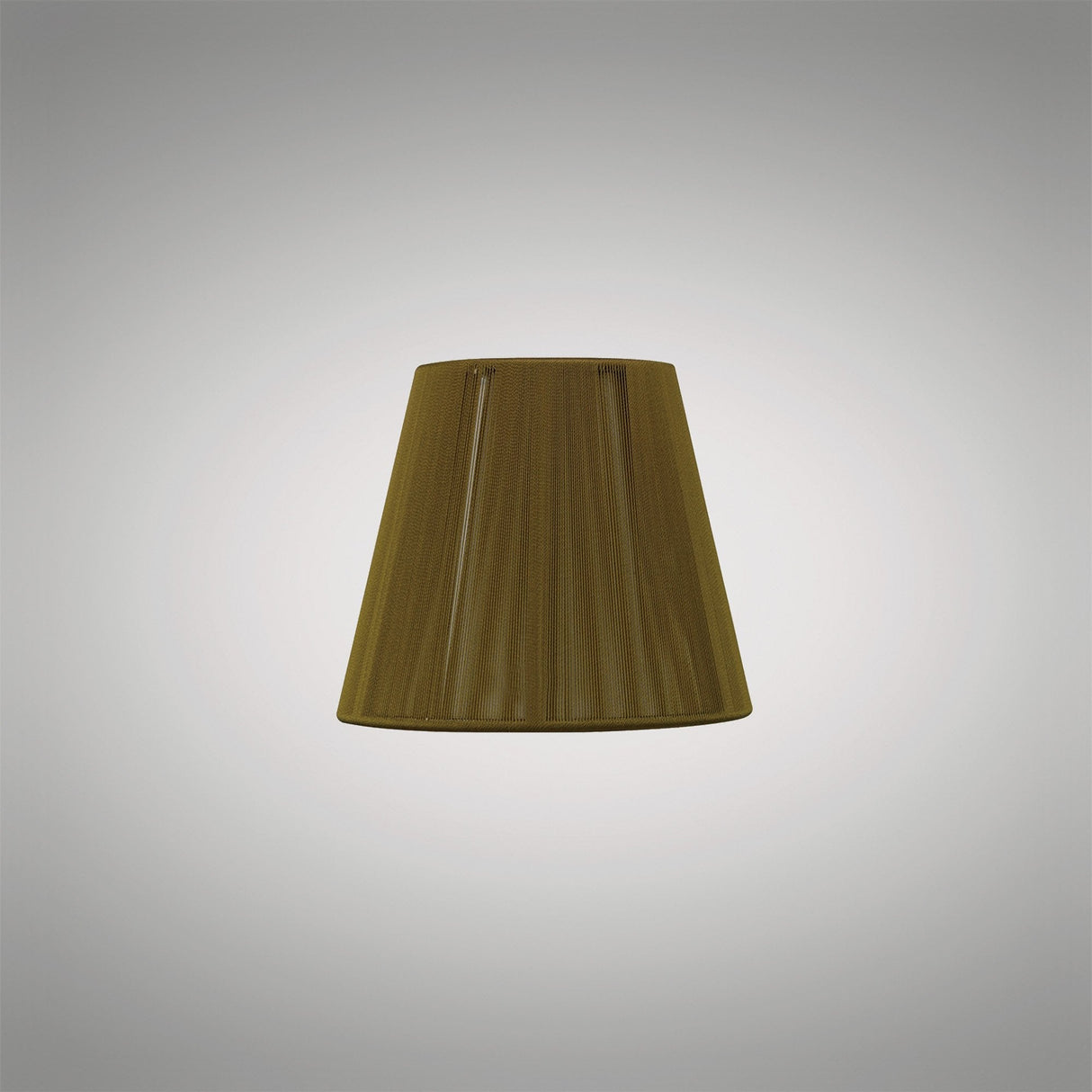 Olive Silk String Clip-On Shade 80/130mm x 110mm