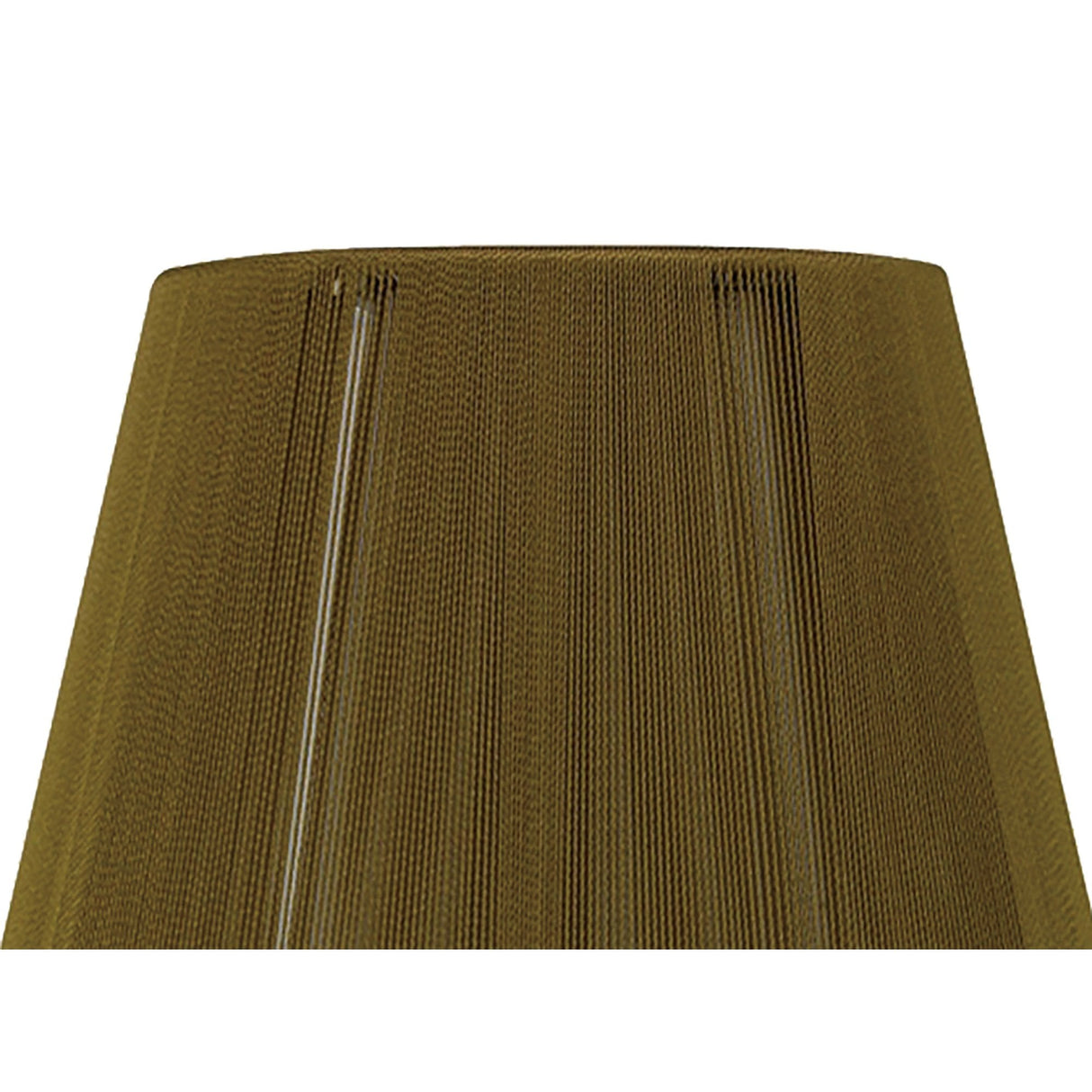 Olive Silk String Clip-On Shade 80/130mm x 110mm
