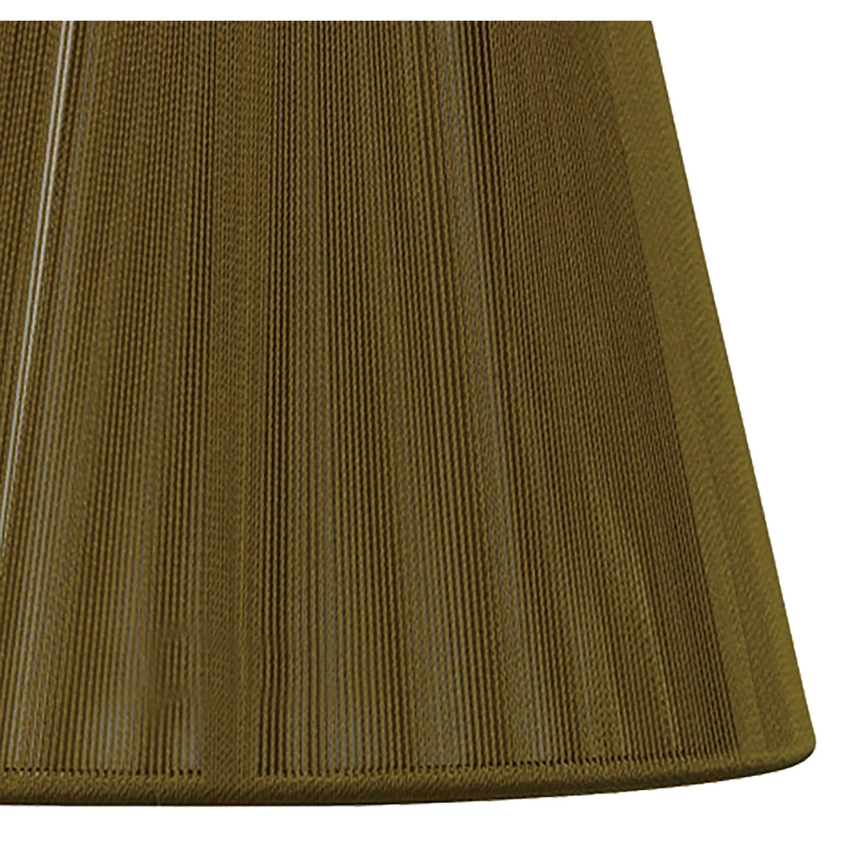 Olive Silk String Clip-On Shade 80/130mm x 110mm