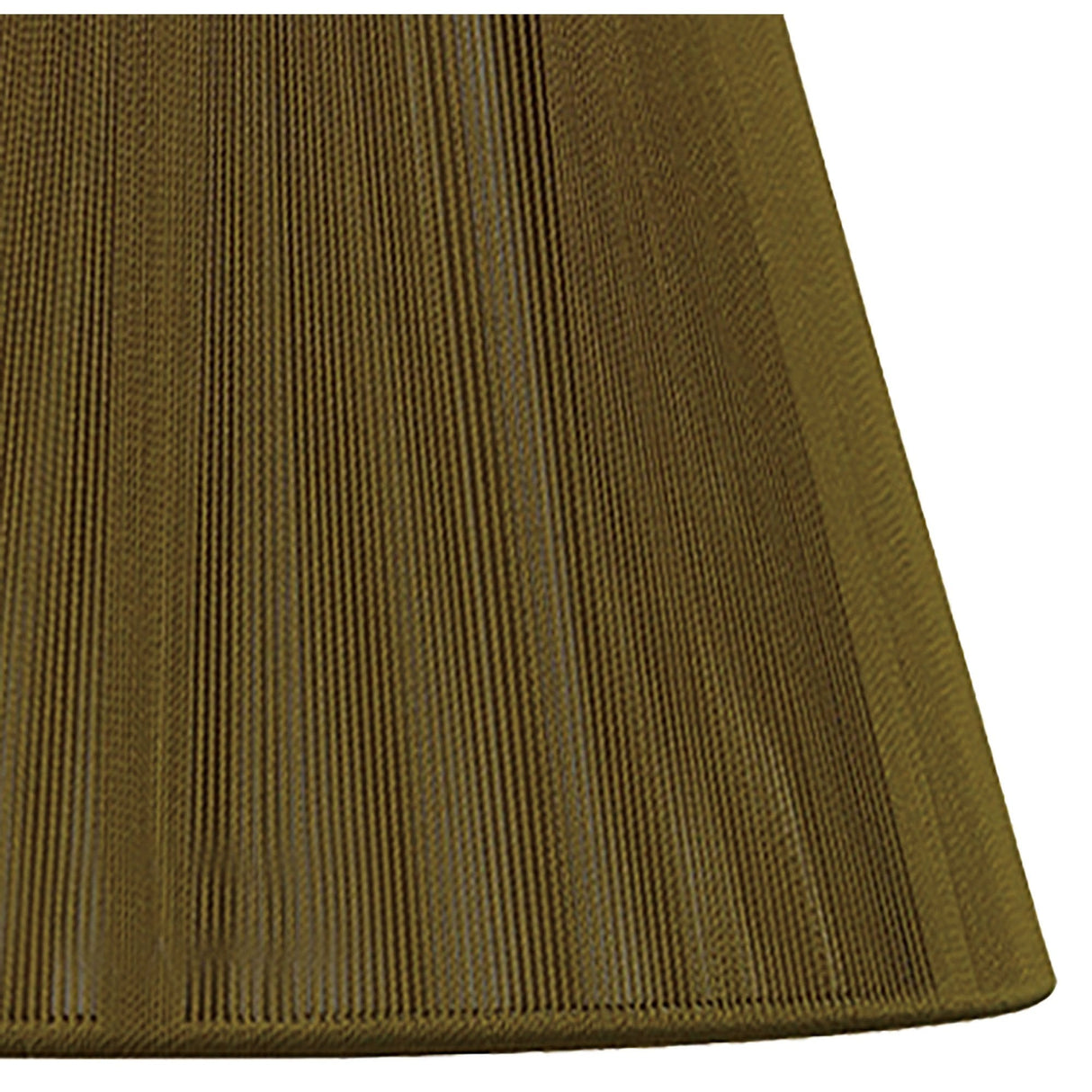 Olive Silk String Lampshade by Equipo Mantra - 190/300mm x 195mm