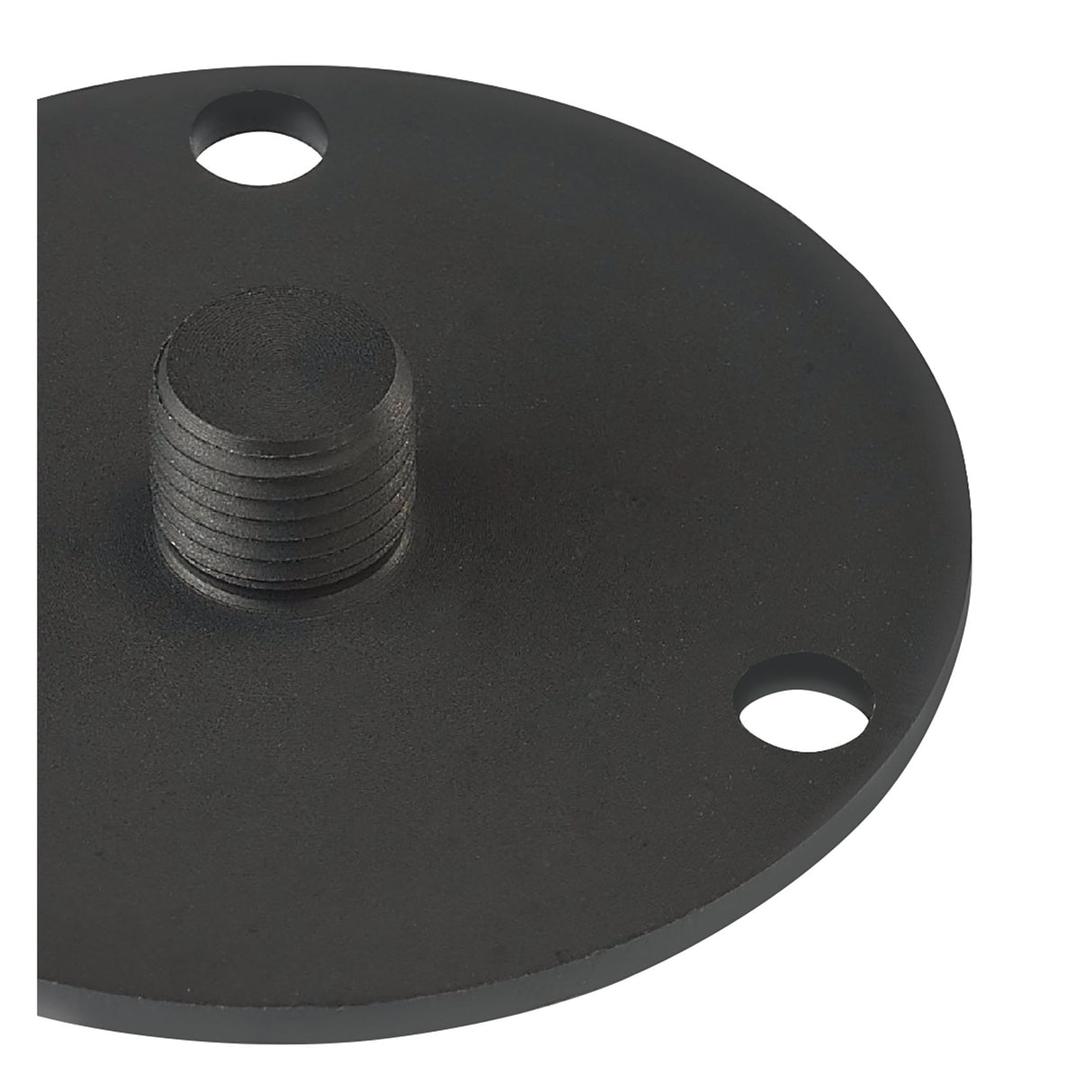 Sleek Black Aluminium Ground Plate by Santiago Sevillano Sebastia
