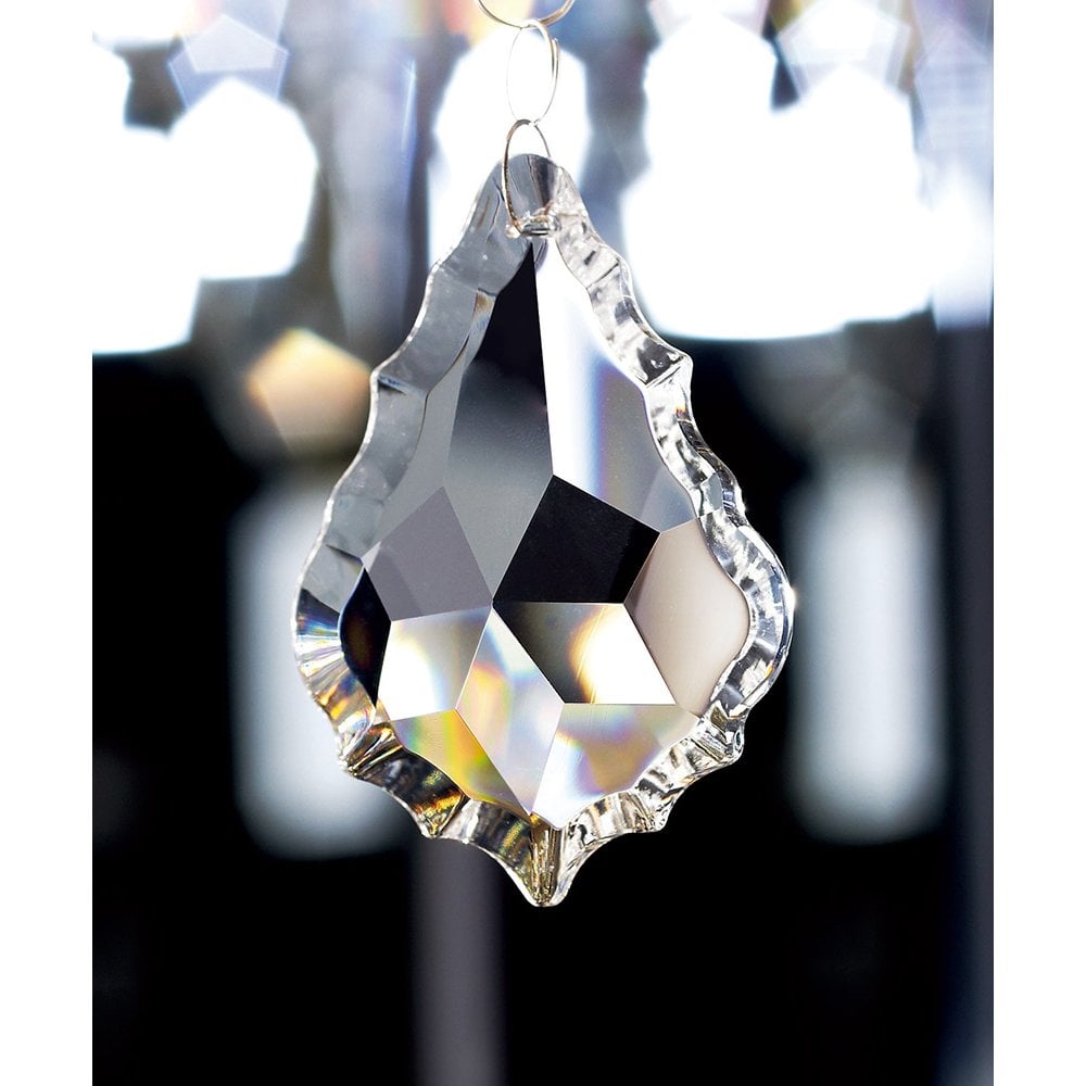 Radiant Crystal Maple Drop – Clear 63mm