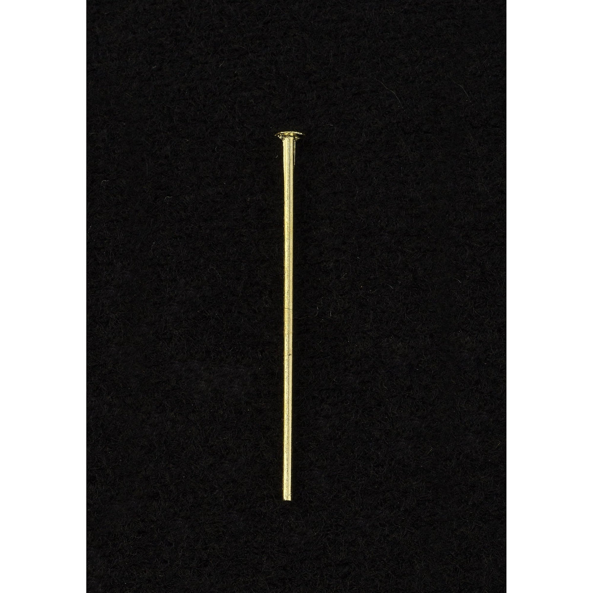 Elegant 30mm Gold Flat Head Pins for Crystal Decor Enhancement