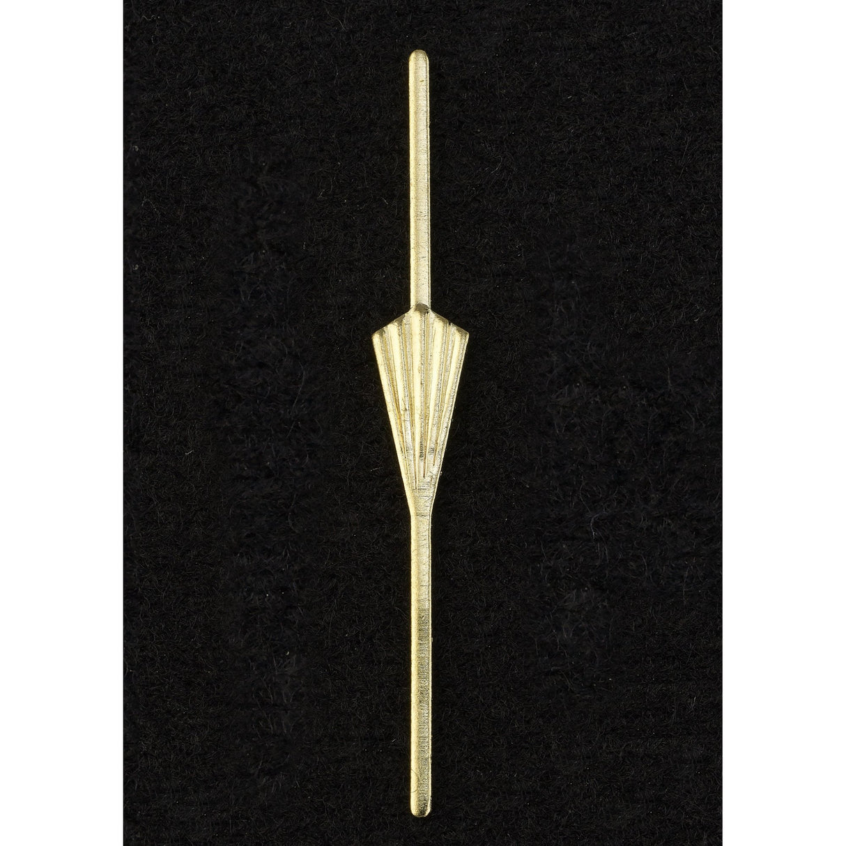 45mm Gold Arrowhead Straight Crystal Chandelier Link