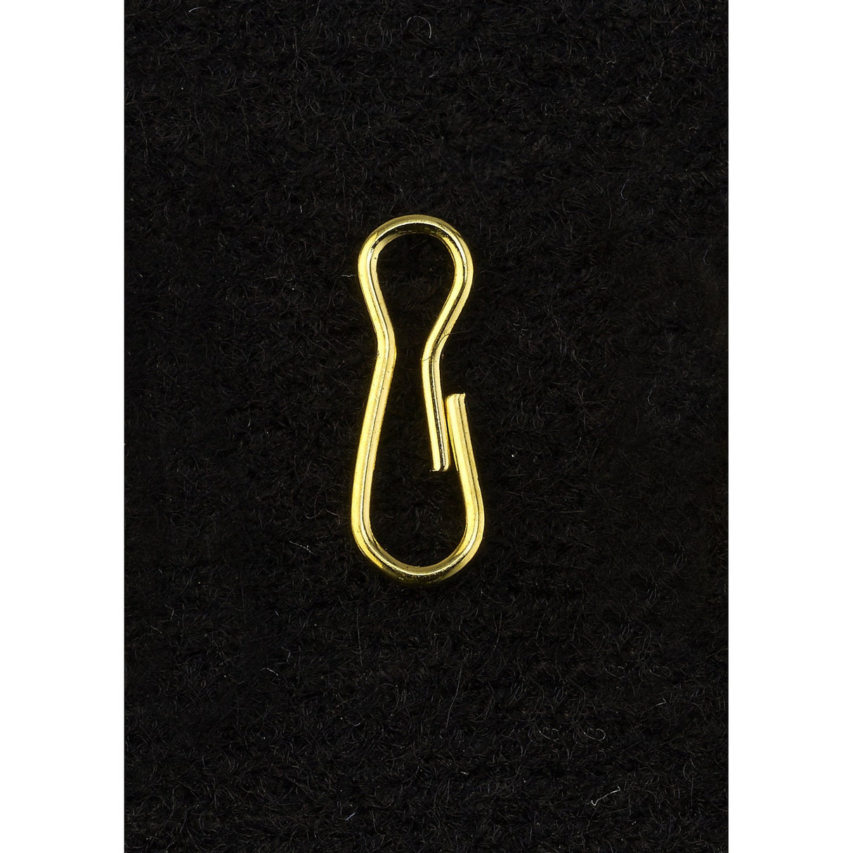 Elegant Gold Crystal Snap Hook 11mm