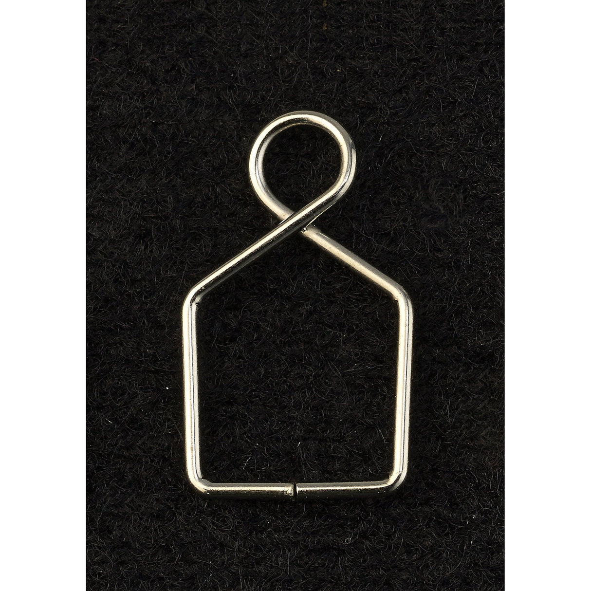 Gleaming Chrome Crystal Link 10x18mm Square Claw Design