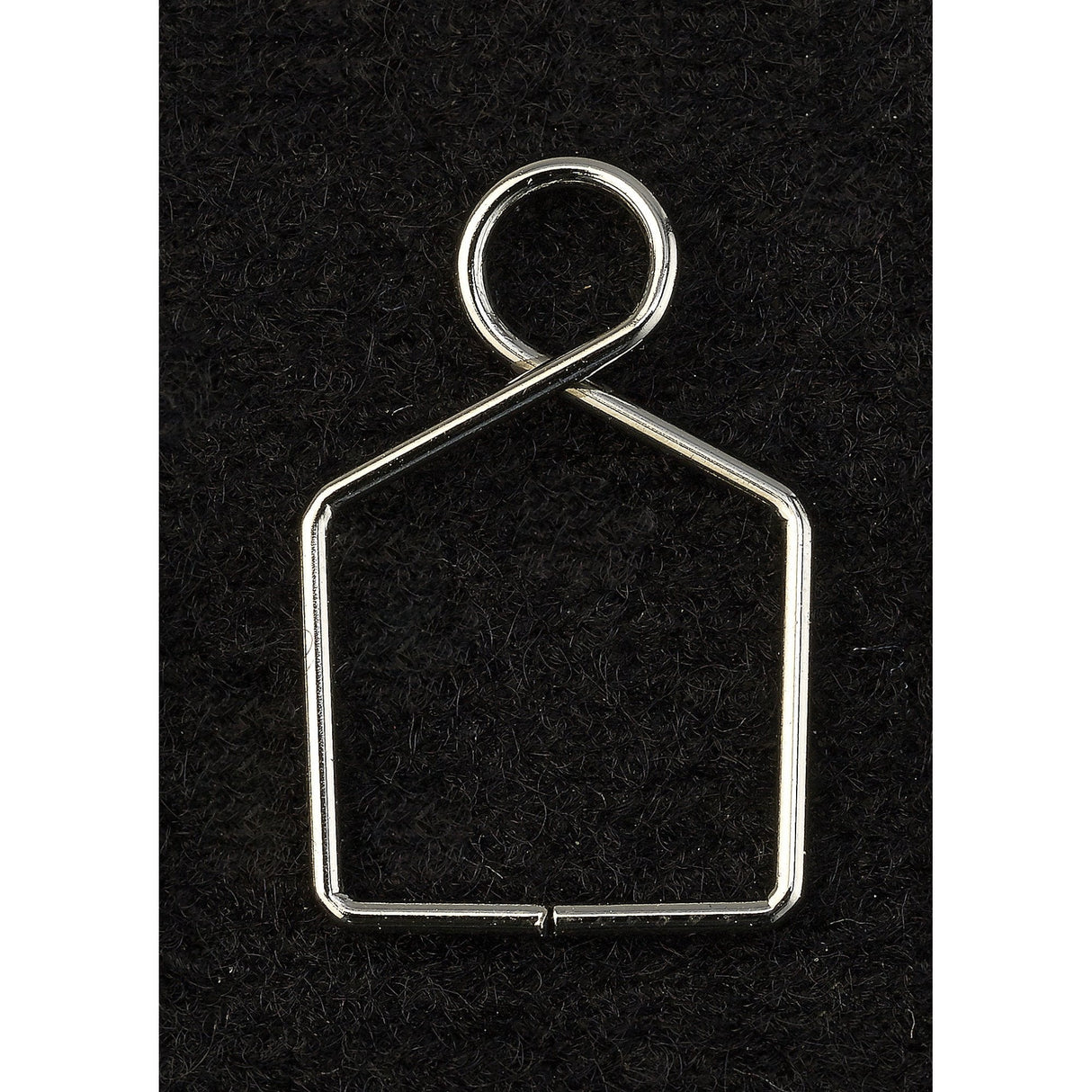 Chrome Crystal Link 12x18mm – Square Claw Design