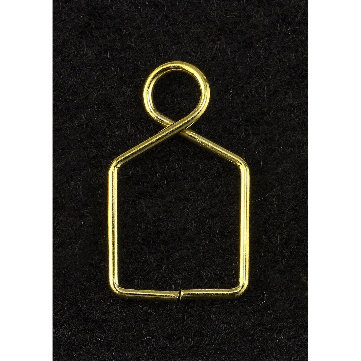 Gleaming Gold Crystal Claw Link 10x18mm
