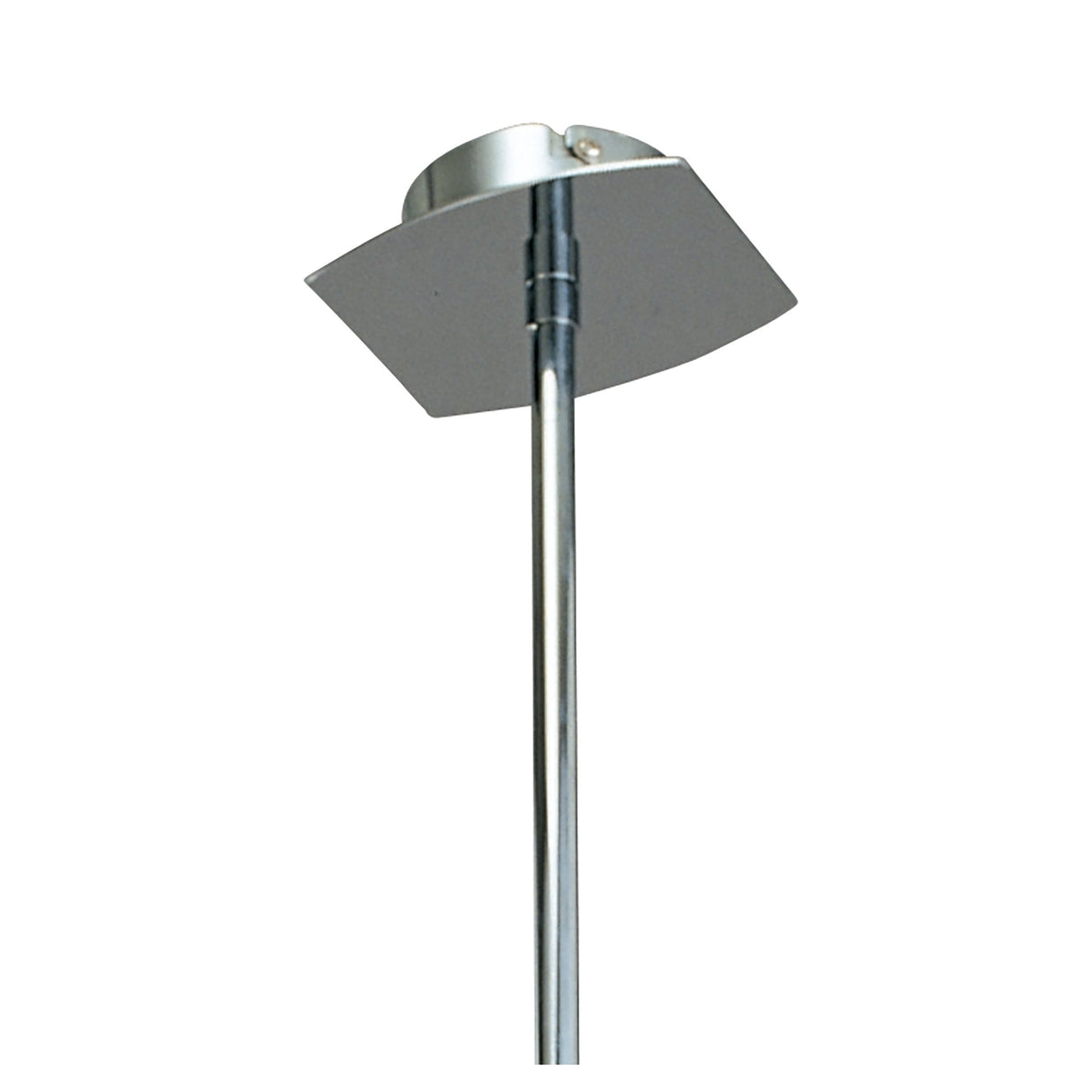 Alfa Telescopic Convertible 6-Light Fixture with Clear Crystal Accents in Polished Chrome