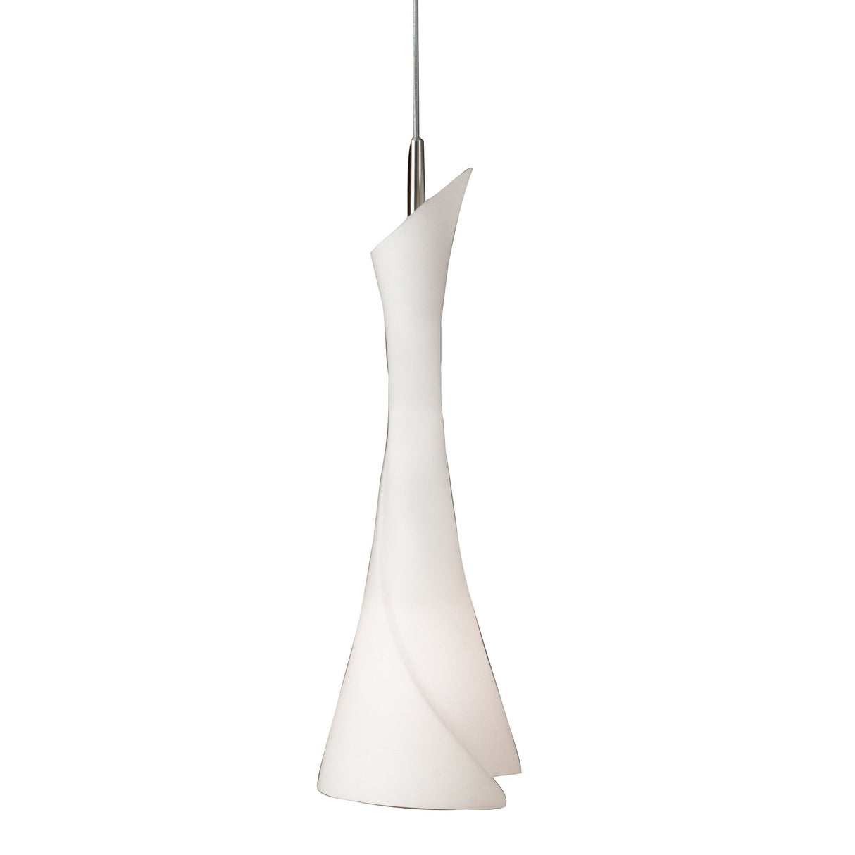 Zack Pendant Trio Light E27 in Satin Nickel Finish
