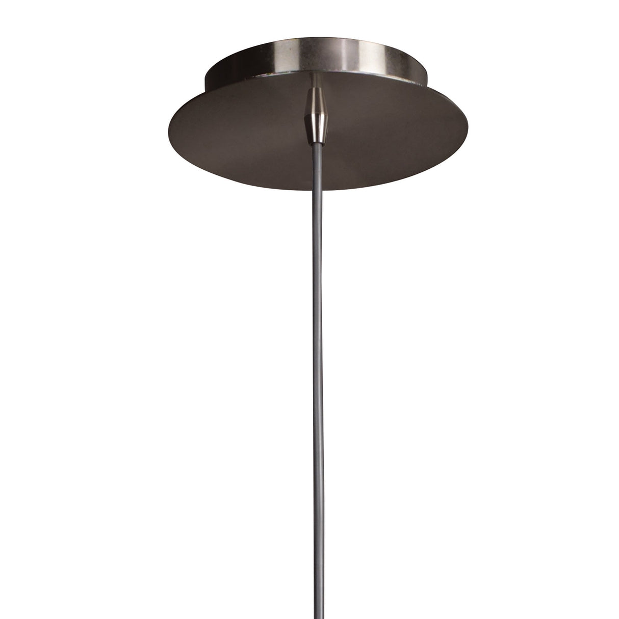 Zack Pendant Light – Modern Satin Nickel Design with Frosted Shade