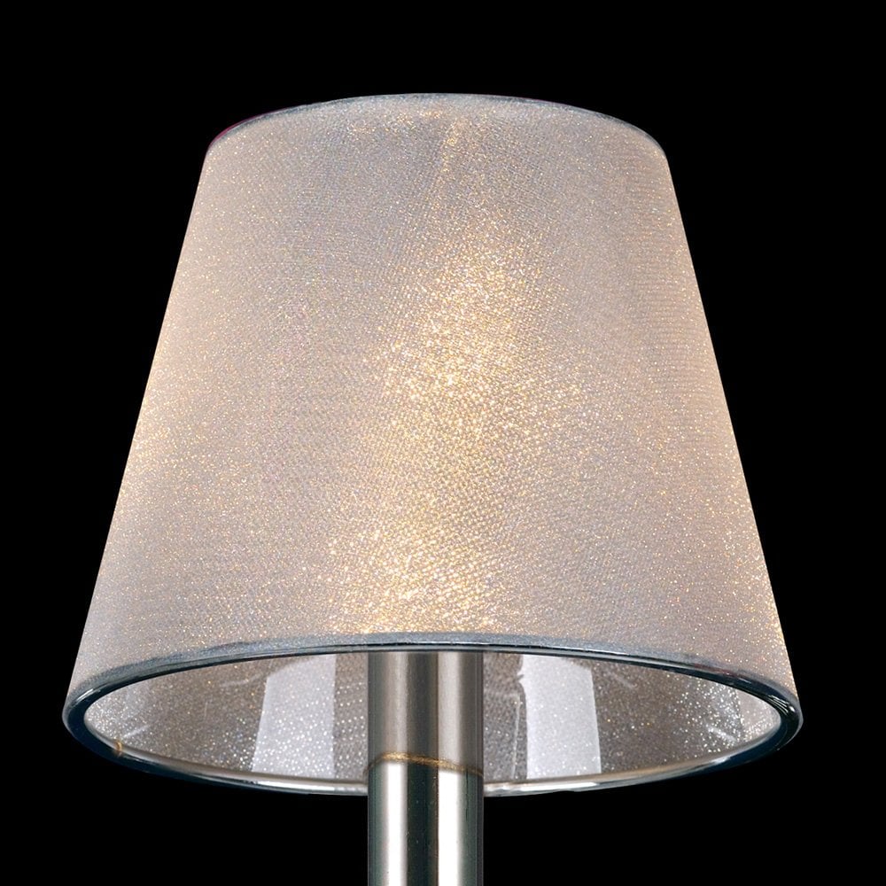 Crystal Elegance Clip-On Shade in Polished Chrome