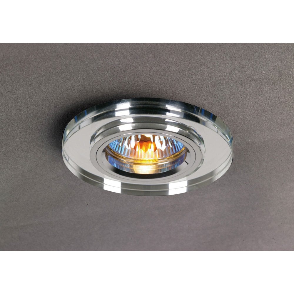 Elegant Crystal Downlight with Shallow Round Clear Rim, IL30800 Compatible