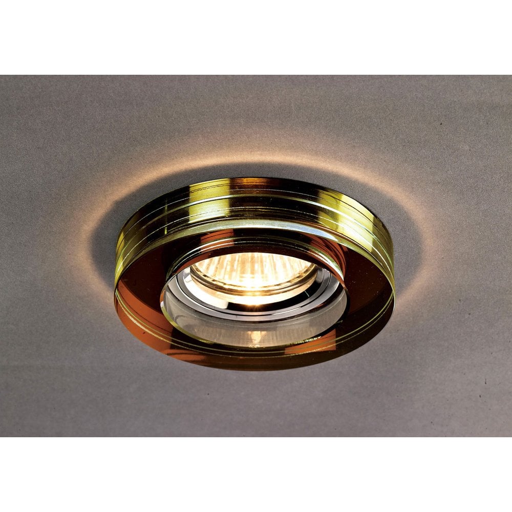 Bronze Crystal Downlight Deep Round Rim - IL30800 Completion Required