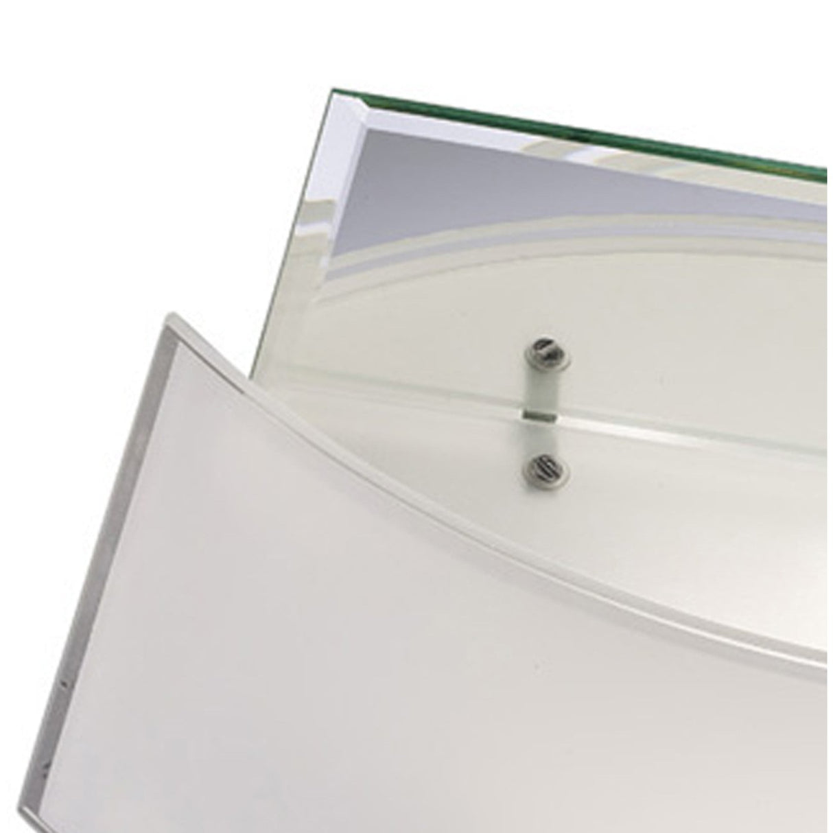 Vito Dual Light Modern Chrome and Frosted Glass Ceiling Fixture