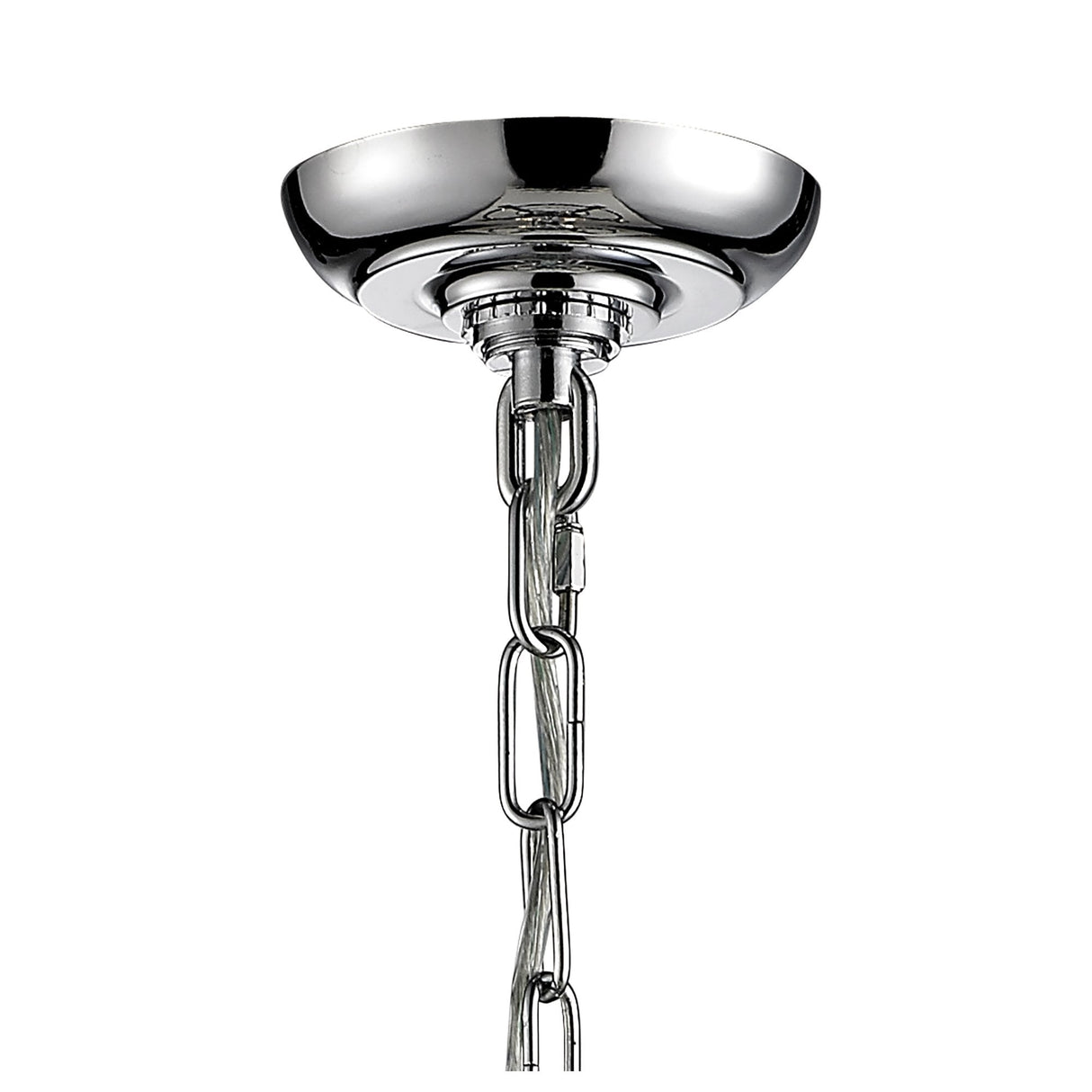 Eaton 3-Light Glass Pendant with Polished Chrome Finish