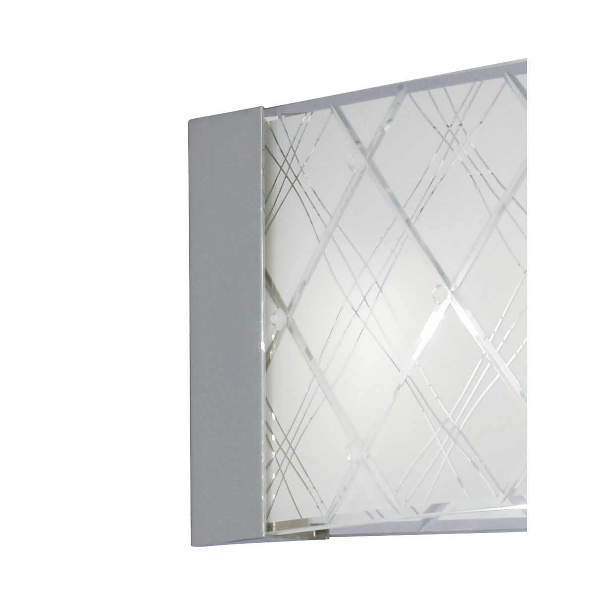 Aries 5-Light Pendant in Polished Chrome with Crystal Accents and Frosted Patterned Glass