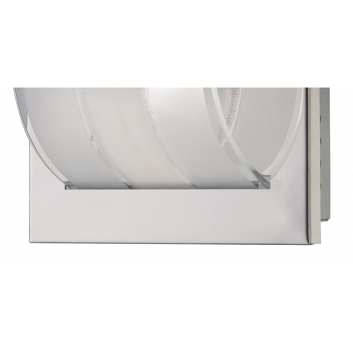 Charis Crystal Elegance Wall Lamp in Polished Chrome and Glass