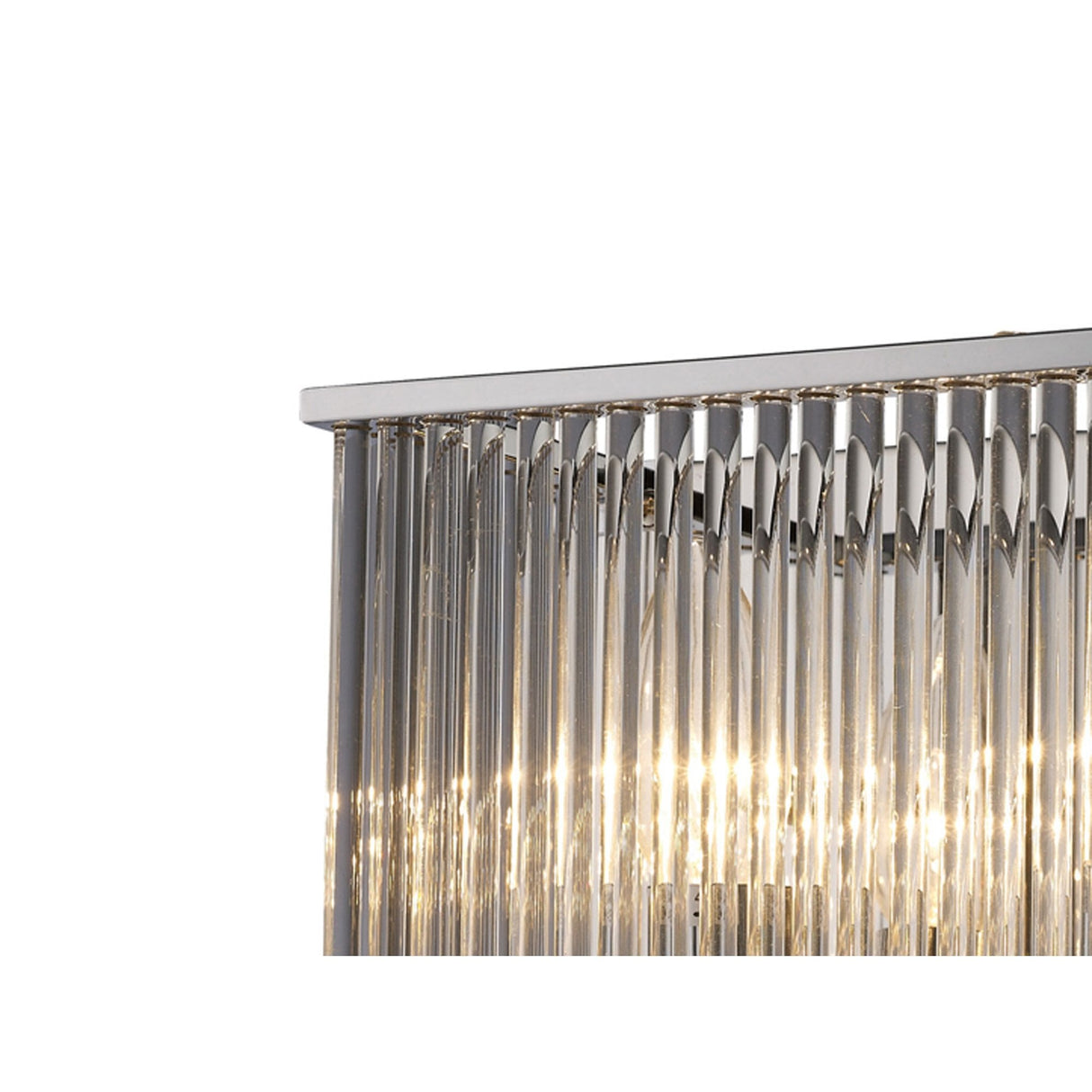 Vanessa Dual Light Crystal Wall Lamp with Polished Chrome Finish