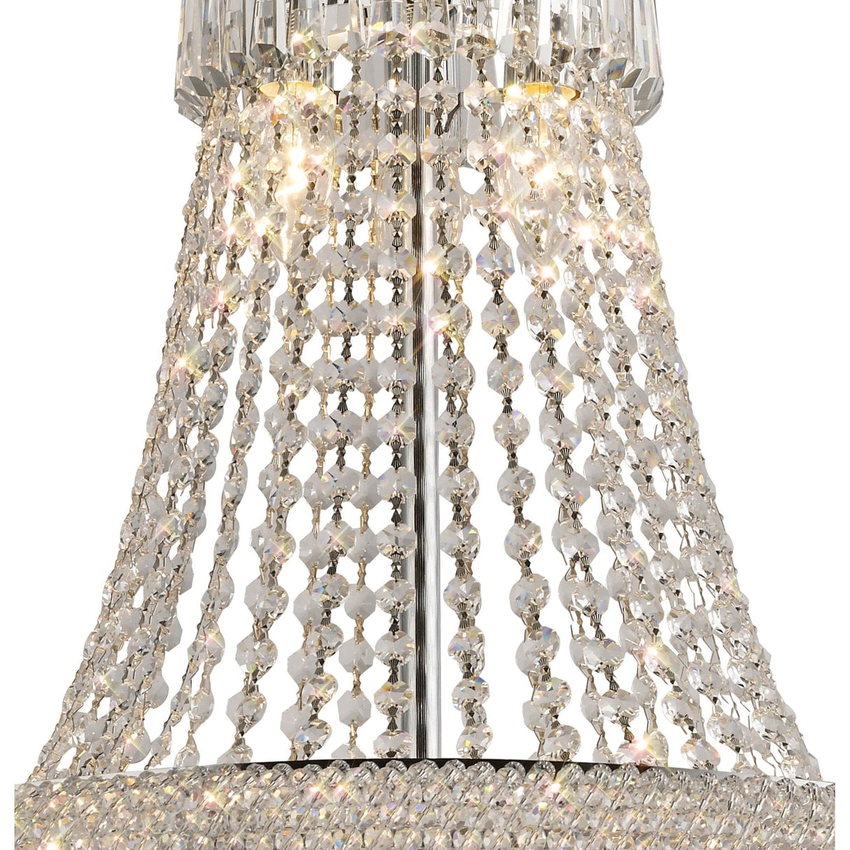 Alexandra 13-Light Crystal Pendant in Polished Chrome