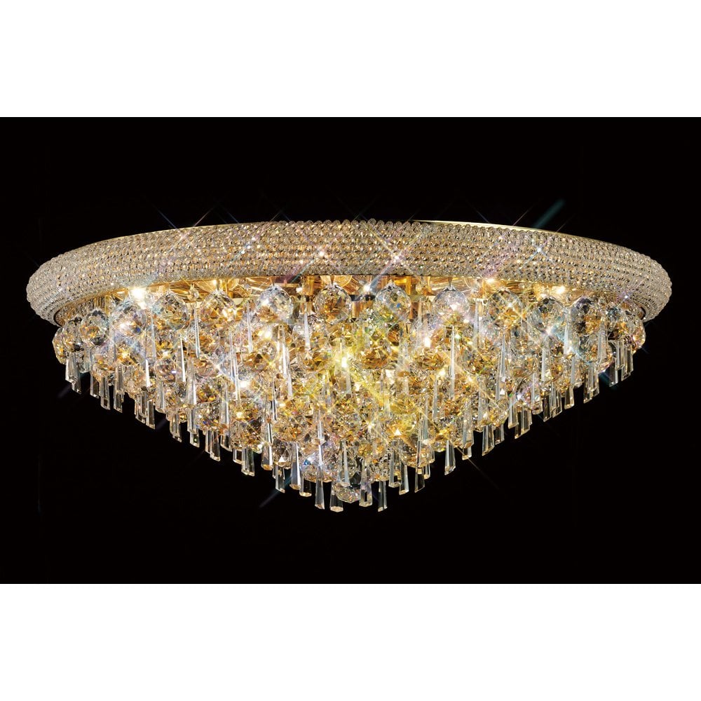 Alexandra 16-Light French Gold Crystal Chandelier