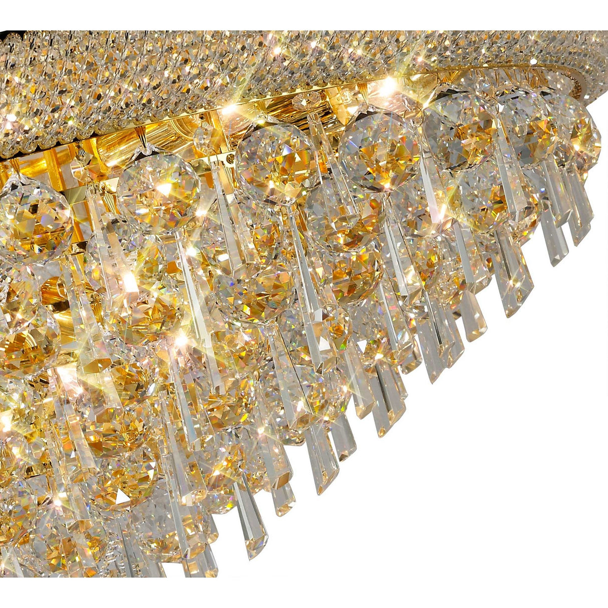 Alexandra 16-Light French Gold Crystal Chandelier