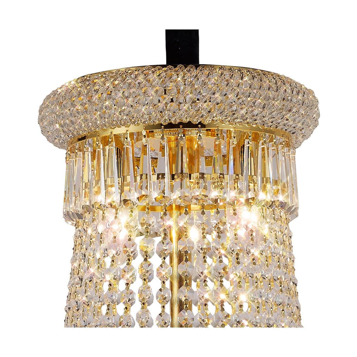 Alexandra 18-Light French Gold Crystal Chandelier
