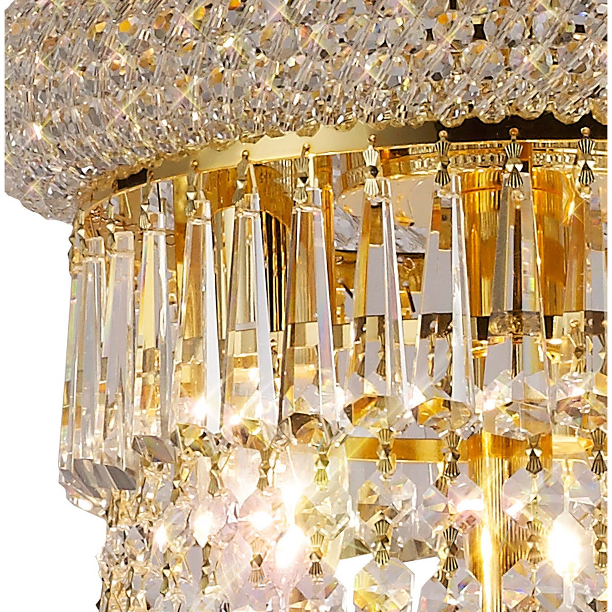Alexandra 18-Light French Gold Crystal Chandelier